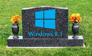 С 10 января 2023 г прекращается поддержка Windows 8.1